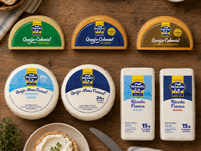 Redesign de embalagens para Alimentos Laticínios