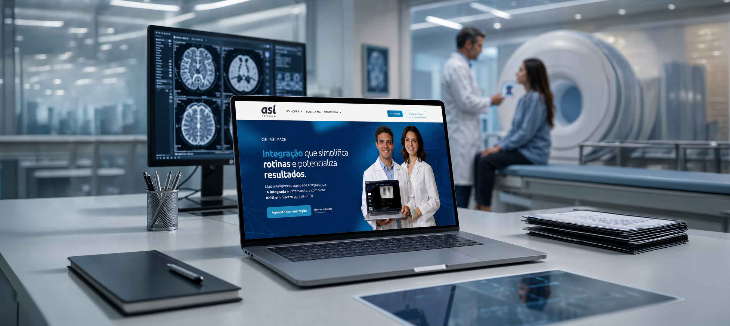 Desenvolvimento de site para empresa da saúde