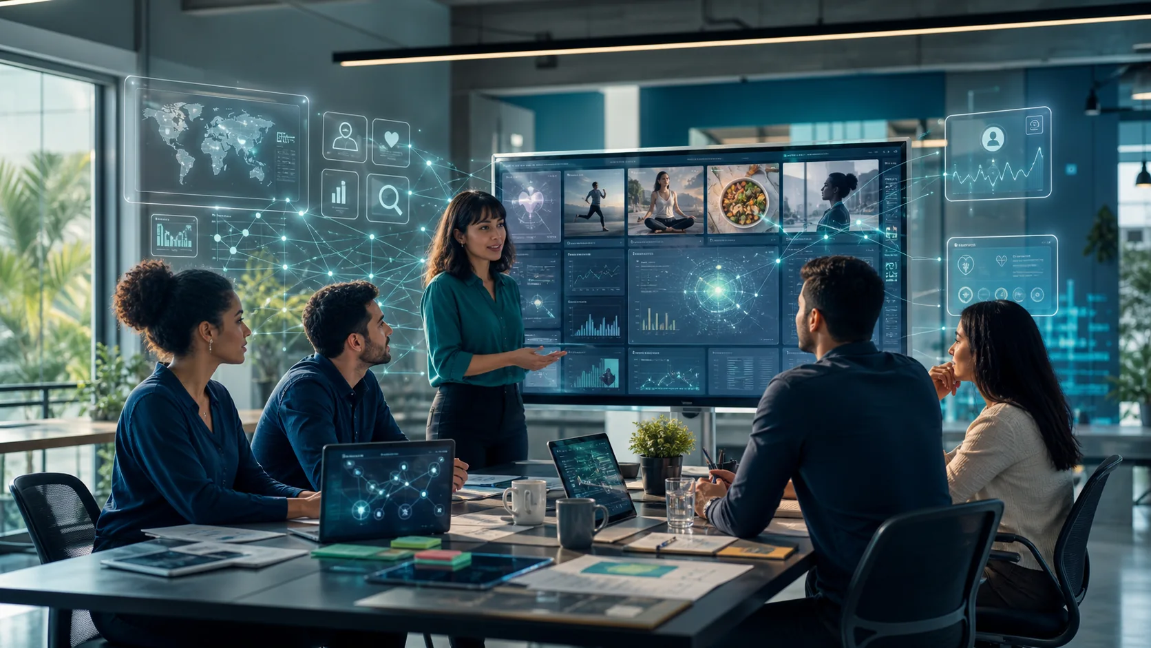 Marketing com inteligência artificial aplicado à estratégia e análise de campanhas